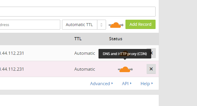 CloudFlare当成DNS服务器